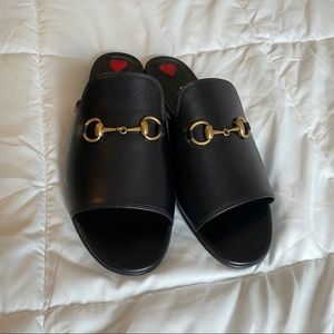 Gucci Malaga Kid Sandal Nero 37.5
